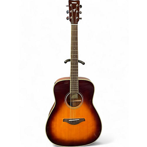 Yamaha Used Yamaha FGTA Sunburst Acoustic Electric Guitar Sunburst