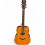Used Yamaha FGTA TRANS ACOUSTIC Natural Acoustic Electric Guitar Natural