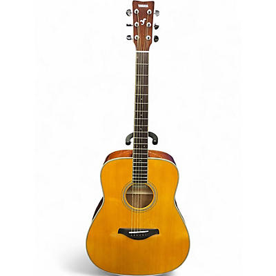 Used Yamaha FGTA TransAcoustic Natural Acoustic Electric Guitar