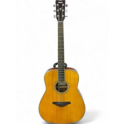 Used Yamaha FGTA TransAcoustic Natural Acoustic Electric Guitar