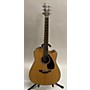 Used Yamaha Used Yamaha FGX800C Natural Acoustic Electric Guitar Natural