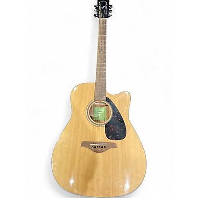 Used Yamaha FGX800C Natural Acoustic Electric Guitar