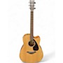 Used Yamaha FGX800C Natural Acoustic Electric Guitar Natural