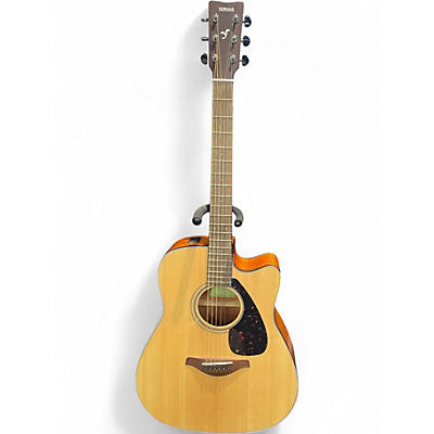 Used Yamaha FGX800C Natural Acoustic Electric Guitar
