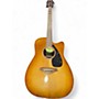 Used Yamaha FGX800C Sand Burst Acoustic Electric Guitar Sand Burst