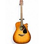 Used Yamaha FGX800C Sandburst Acoustic Electric Guitar Sandburst