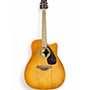 Used Yamaha FGX800C Sandburst Acoustic Electric Guitar Sandburst