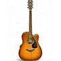 Used Yamaha FGX800C Sandburst Acoustic Electric Guitar Sandburst