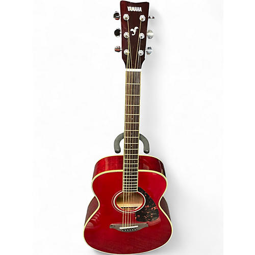 Used Yamaha FS 820 RUBY RED Acoustic Guitar RUBY RED