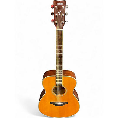 Used Yamaha FS-TA Natural Acoustic Electric Guitar