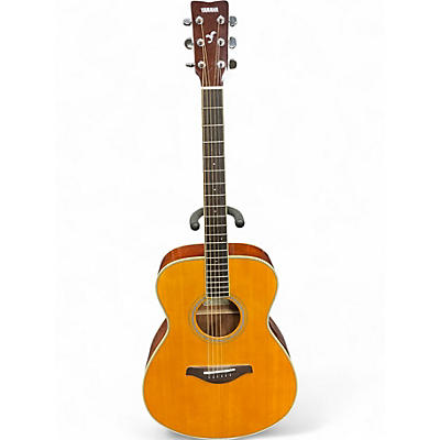 Used Yamaha FS-TA Natural Acoustic Electric Guitar