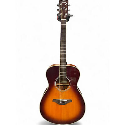 Used Yamaha FS-TA Tobacco Sunburst Acoustic Electric Guitar