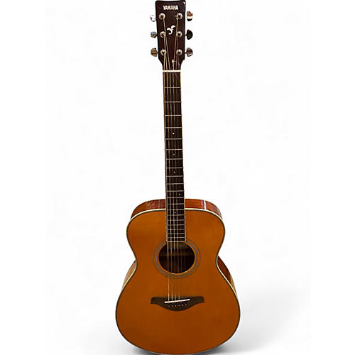 Used Yamaha FS-TA Vintage Natural Acoustic Electric Guitar Vintage Natural