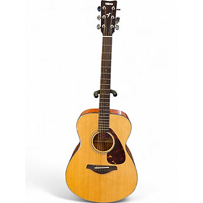 Used Yamaha FS700S Natural Acoustic Guitar