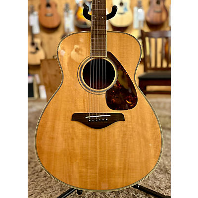 Yamaha Used Yamaha FS720S Vintage Natural Acoustic Guitar