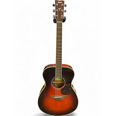 Used Yamaha FS830 2 Tone Sunburst Acoustic Guitar