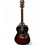 Used Yamaha FS830 Candy Red Burst Acoustic Guitar Candy Red Burst