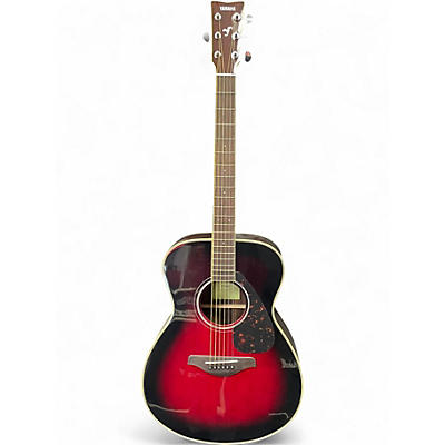 Used Yamaha FS830 red burst Acoustic Guitar