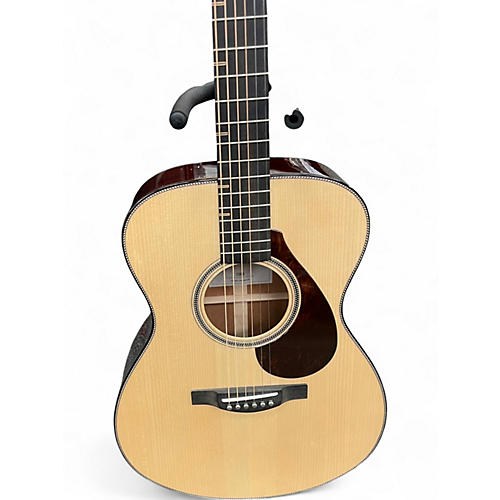 Used Yamaha FS9MX Natural Acoustic Electric Guitar Natural