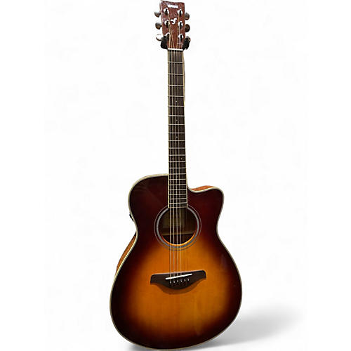 Used Yamaha FSC-TA 2 Color Sunburst Acoustic Electric Guitar 2 Color Sunburst