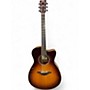 Used Yamaha FSC-TA 2 Tone Sunburst Acoustic Electric Guitar 2 Tone Sunburst