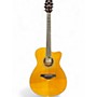 Used Yamaha FSCTA Natural Acoustic Electric Guitar Natural