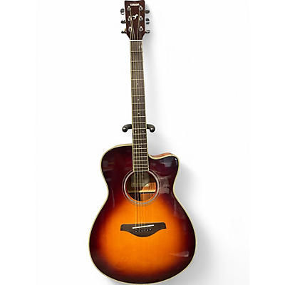 Used Yamaha FSCTA Sunburst Acoustic Electric Guitar