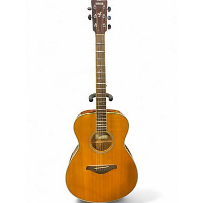 Used Yamaha FSTA Natural Acoustic Electric Guitar