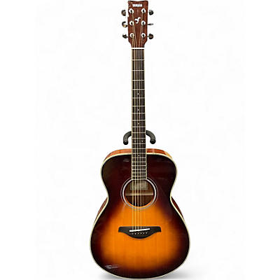 Used Yamaha FSTA TransAcoustic Concert 2 Color Sunburst Acoustic Electric Guitar