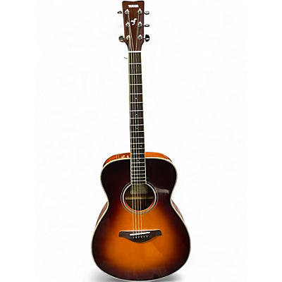 Used Yamaha FSTA TransAcoustic Concert 3 Color Sunburst Acoustic Electric Guitar