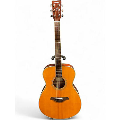 Used Yamaha FSTA TransAcoustic Concert Antique Natural Acoustic Electric Guitar