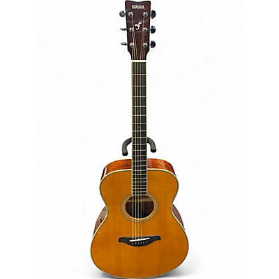 Used Yamaha FSTA TransAcoustic Concert Antique Natural Acoustic Electric Guitar
