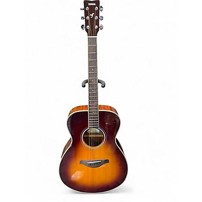 Used Yamaha FSTA TransAcoustic Concert Brown Sunburst Acoustic Electric Guitar