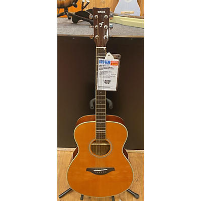 Yamaha Used Yamaha FSTA TransAcoustic Concert Natural Acoustic Electric Guitar