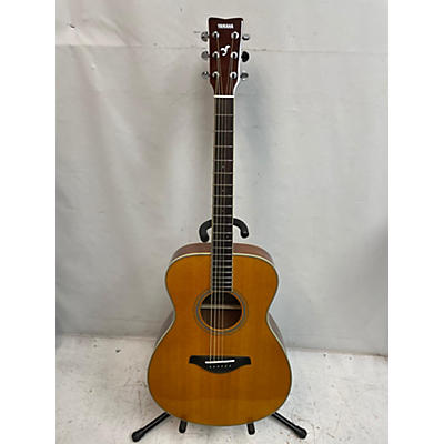 Yamaha Used Yamaha FSTA TransAcoustic Concert Natural Acoustic Electric Guitar