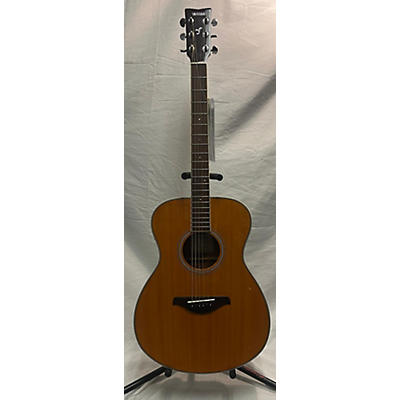 Yamaha Used Yamaha FSTA TransAcoustic Concert Natural Acoustic Electric Guitar