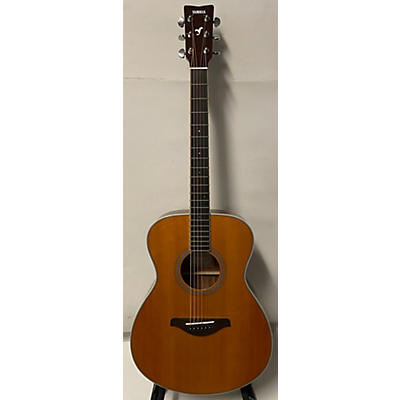 Yamaha Used Yamaha FSTA TransAcoustic Concert Natural Acoustic Electric Guitar