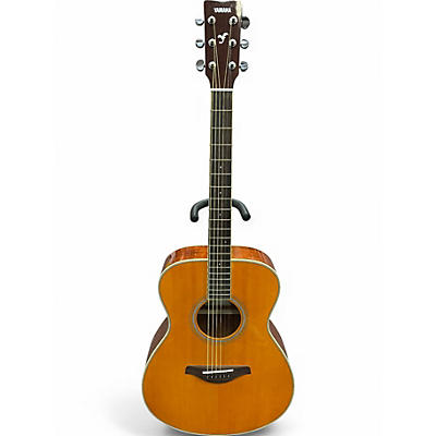 Used Yamaha FSTA TransAcoustic Concert Natural Acoustic Electric Guitar