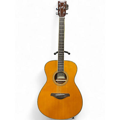 Used Yamaha FSTA TransAcoustic Concert Natural Acoustic Electric Guitar