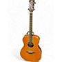 Used Yamaha FSTA TransAcoustic Concert Natural Acoustic Electric Guitar Natural