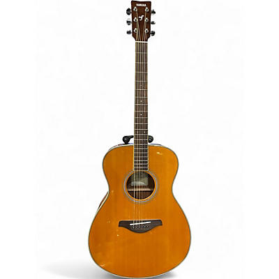 Used Yamaha FSTA TransAcoustic Concert Natural Acoustic Electric Guitar