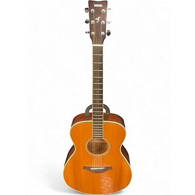 Used Yamaha FSTA TransAcoustic Concert Natural Acoustic Electric Guitar