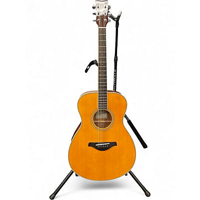 Used Yamaha FSTA TransAcoustic Concert Natural Acoustic Electric Guitar