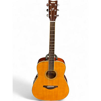 Used Yamaha FSTA TransAcoustic Concert Natural Acoustic Electric Guitar