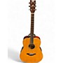 Used Yamaha FSTA TransAcoustic Concert Natural Acoustic Electric Guitar Natural