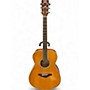 Used Yamaha FSTA TransAcoustic Concert Natural Acoustic Electric Guitar Natural