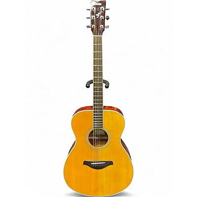 Used Yamaha FSTA TransAcoustic Concert Natural Acoustic Electric Guitar