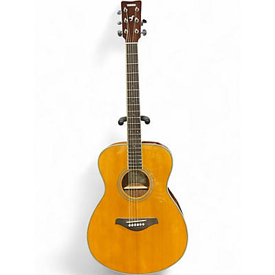 Used Yamaha FSTA TransAcoustic Concert Natural Acoustic Electric Guitar