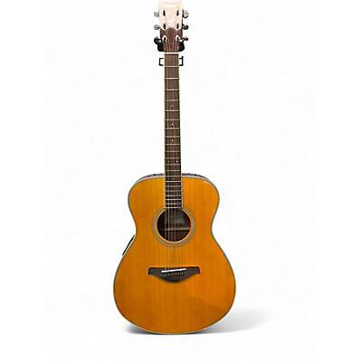 Used Yamaha FSTA TransAcoustic Concert Natural Acoustic Electric Guitar