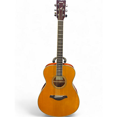 Yamaha Used Yamaha FSTA TransAcoustic Concert Vintage Natural Acoustic Electric Guitar Vintage Natural